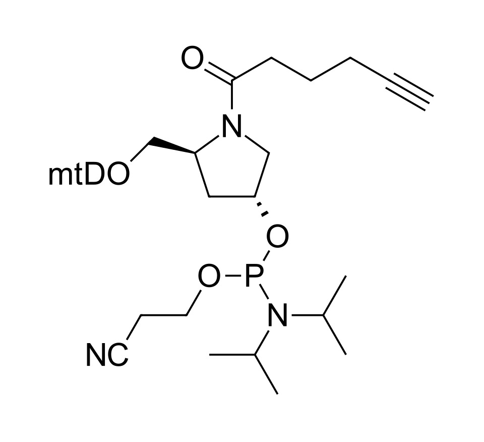 Alkyne Amidite, Hydroxyprolinol