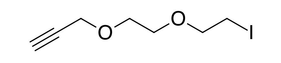 Alkyne-PEG2-iodide