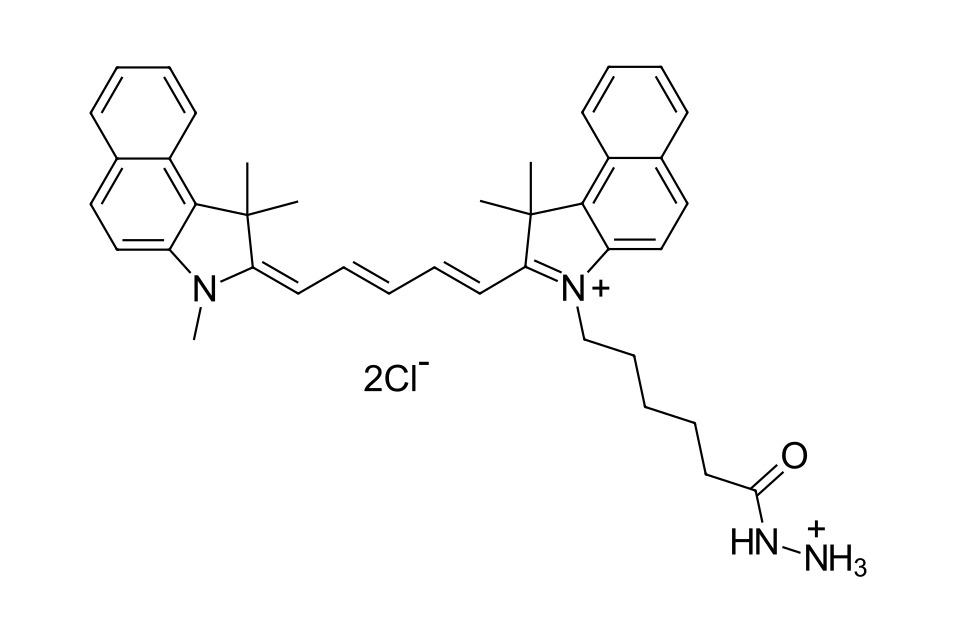 Cyanine 5.5 hydrazide