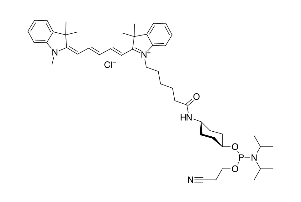 Cyanine 5 phosphoramidite