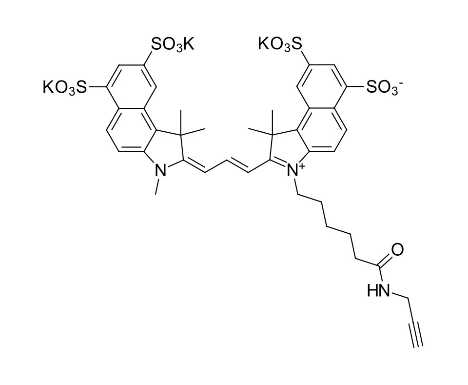 Sulfo-Cyanine 3.5 alkyne