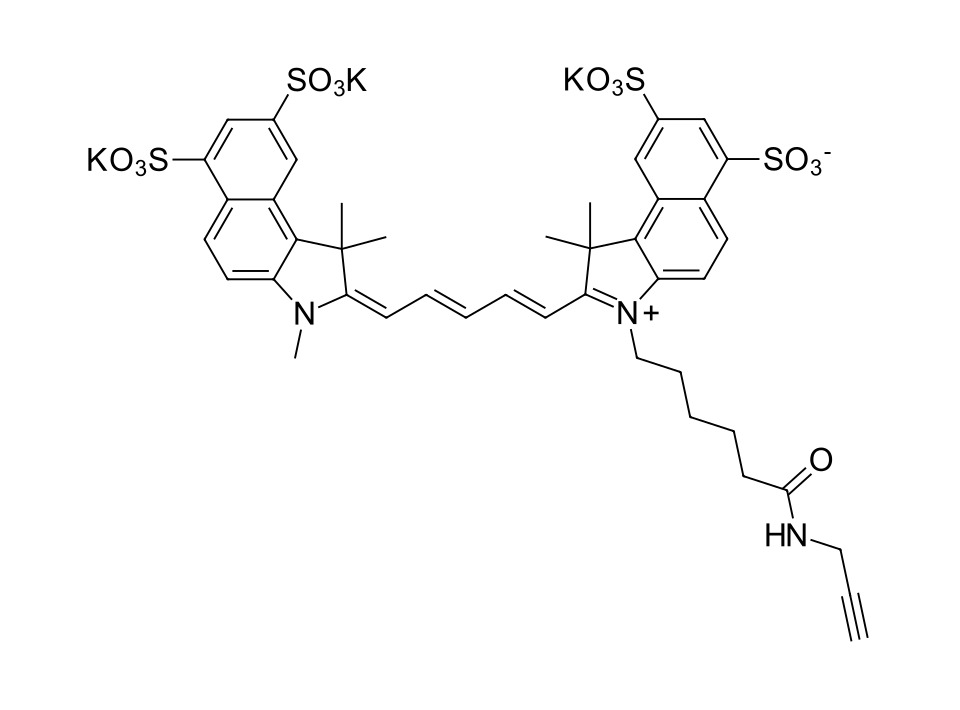 Sulfo-Cyanine 5.5 alkyne