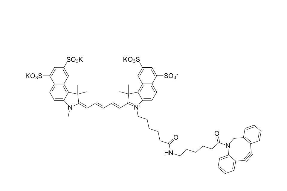 Sulfo-Cyanine 5.5 DBCO