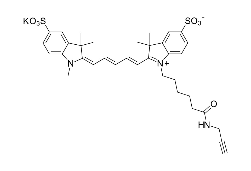 Sulfo-Cyanine 5 alkyne