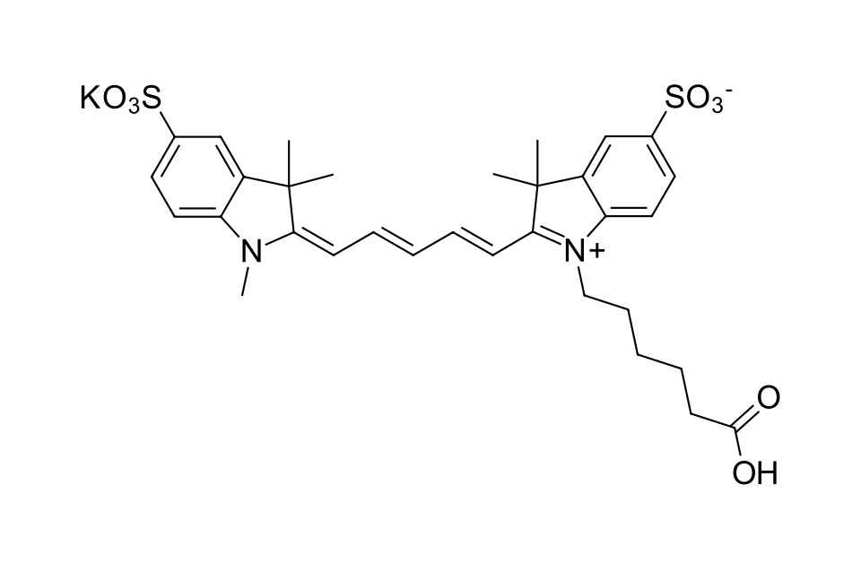 Sulfo-Cyanine 5 carboxylic acid [1121756-16-8]