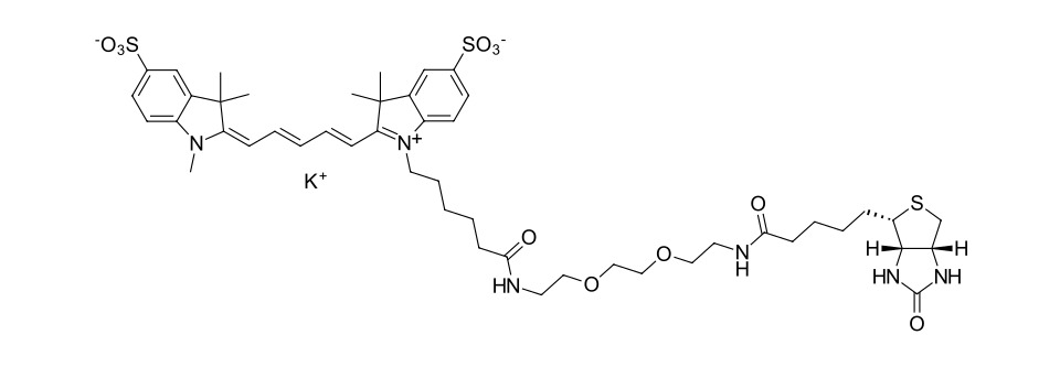 Sulfo-Cyanine 5-PEG3-Biotin